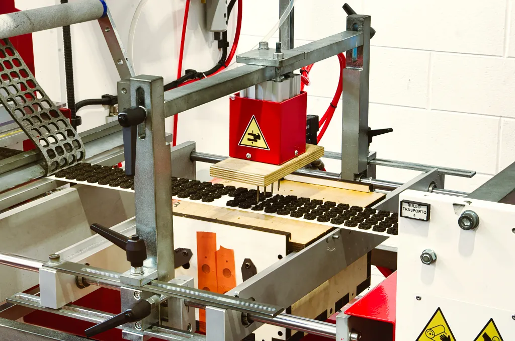 Kiss-cutting on continuous paper