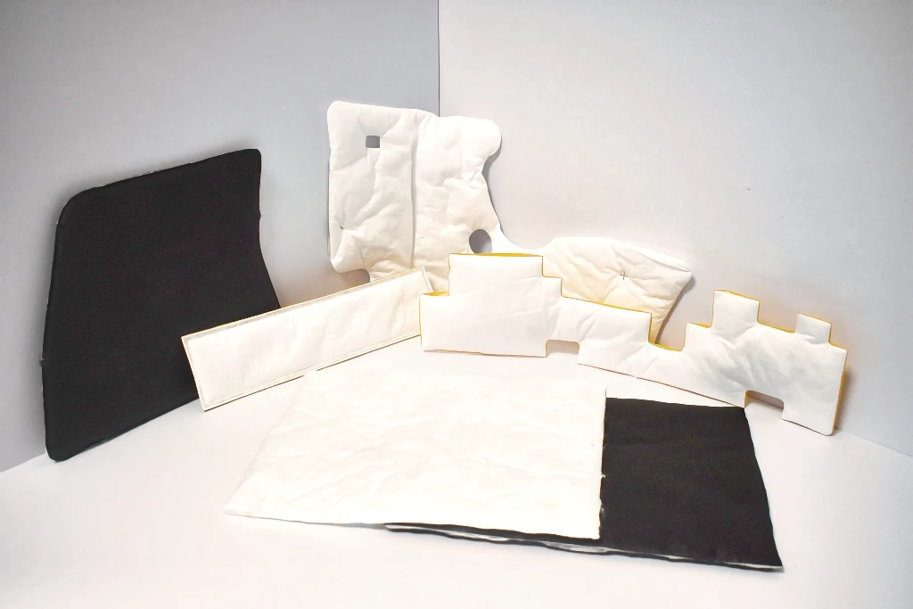 Sound-absorbing, Sound-insulating, Heat Shielding Materials